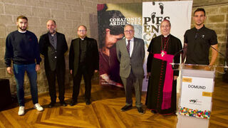 El presidente de Osasuna, entre el Domund y la misión