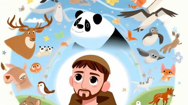 Crea tu propio póster al estilo Disney Pixar con IA sobre tu santo favorito