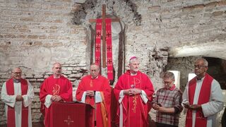 Memoria de Angelelli en Santa Domitila