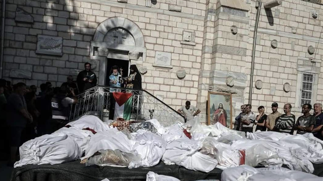 Funeral por las víctimas de San Porfirio