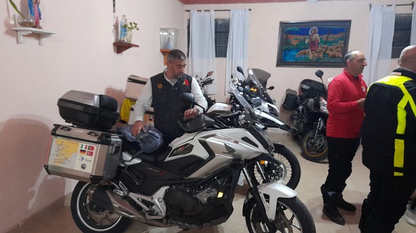 Moto For Peace se prepara para avanzar en el itinerario