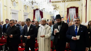 Acto por la paz en Melilla de las cuatro religiones