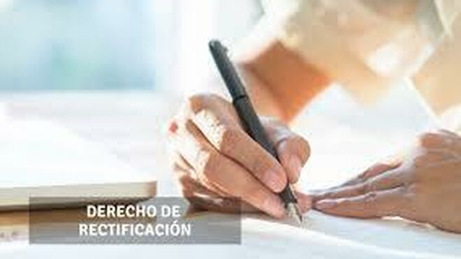 Derecho de rectificación