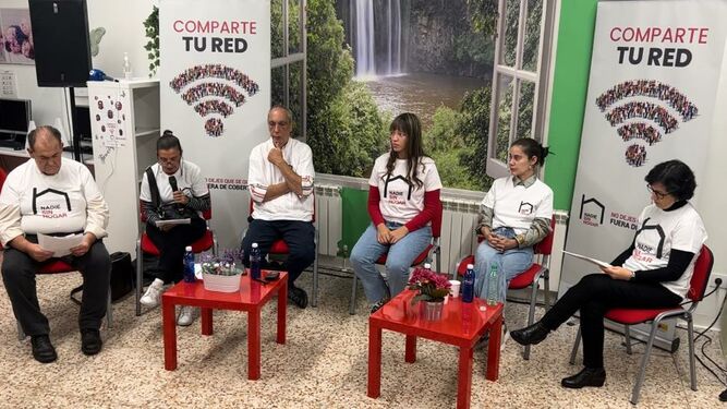 Un momento de la preasentación de la campaña del Día de las Personas Sin Hogar