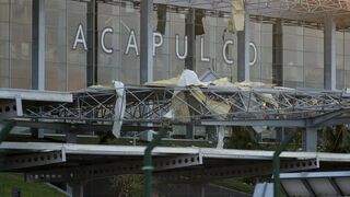 El huracán Otis en Acapulco