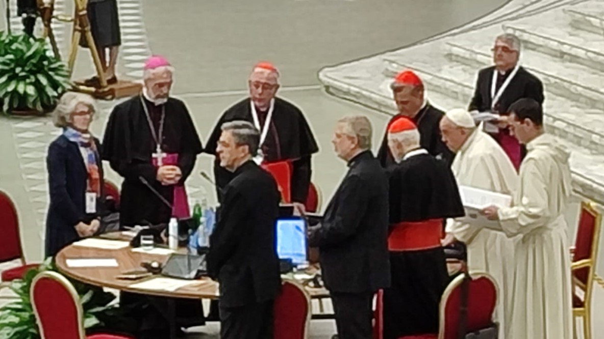 El Papa en la Asamblea Sinodal