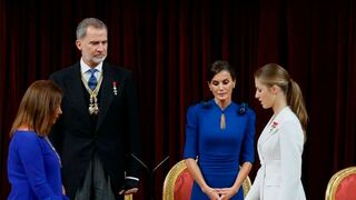 La princesa Leonor jura la Constitución española