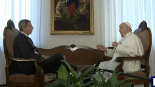 Francisco, en la RAI