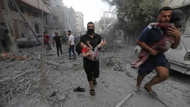 Las víctimas del ataque israelí