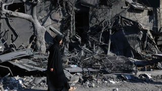 Destrucción en Gaza