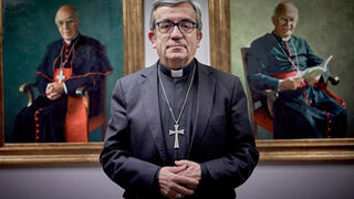 Luis Argüello, en la sede de la CEE