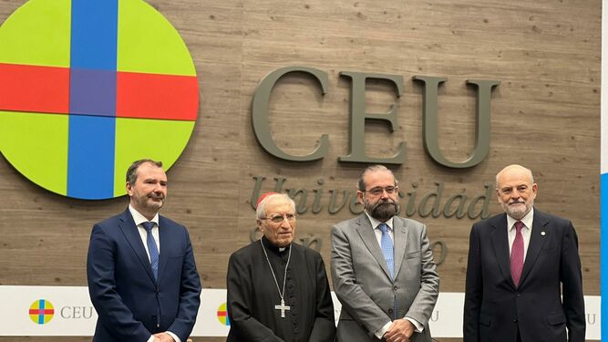 Paco Serrano, Rouco Varela, Bullón de Mendoza y Sánchez Saus