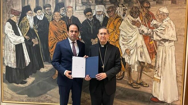 Miguel Ángel Ayuso y el juez Abdelsalam