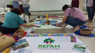 Núcleo de Derechos Humanos e Incidencia Política de la Repam reunidos