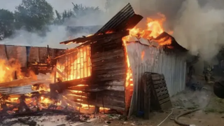 Incendio en Cerro Coronel