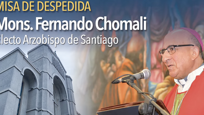 Misa de despedida de Monseñor Chomali