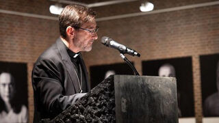 Cobo, en la inauguración de Shame