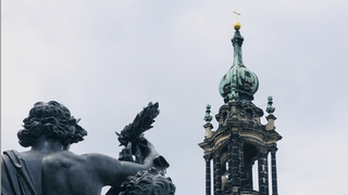 Campanario de la catedral de Dresde