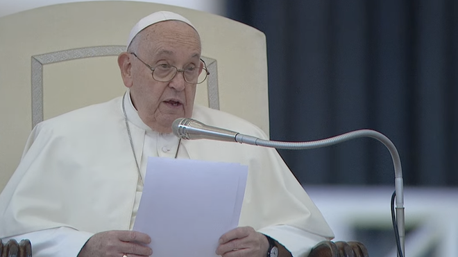 Francisco, en la catequesis de la audiencia general