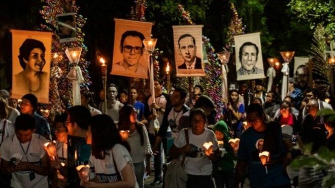 Treinta y cuatro aniversariio de los mártires de la UCA salvadoreña