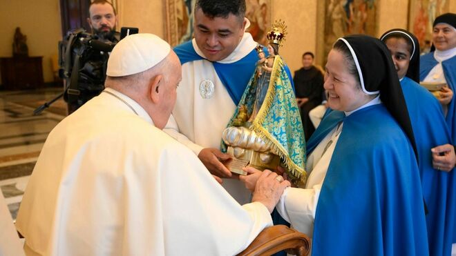 Encuentro del Papa con las contemplativas