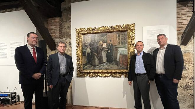Inauguración  la exposición "Sorolla y las reliquias" en Bilbao