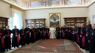 Papa y obispos españoles