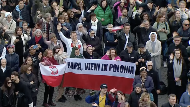Papa, ven a Polonia