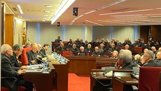 El Nuncio, durante su intervención