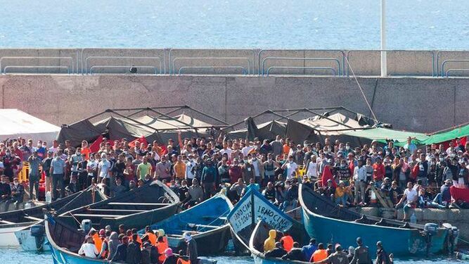 Inmigrantes en Canarias