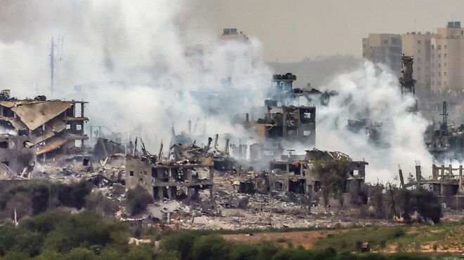 Ataque aéreo israelí en el norte de la Franja de Gaza