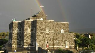 La casa de huéspedes de las monjas trapenses de Azeir, Siria