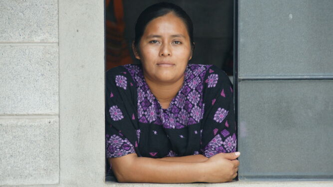 Mujer en Guatemala
