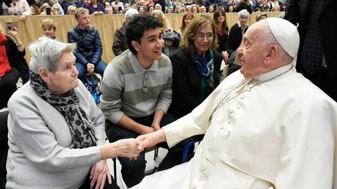 Francisco, con la Fraternidad de Romena y el Grupo Naim