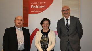 Mon. Prieto, Marta Pedrajas y Jesús Avezuela