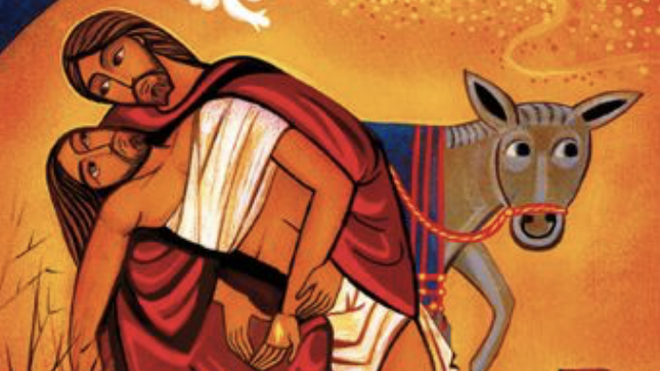 imagen del buen samaritano
