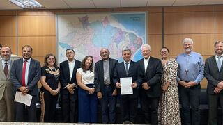 Obispos de la Amazonía en el Ministerio de Desarrollo Agrário