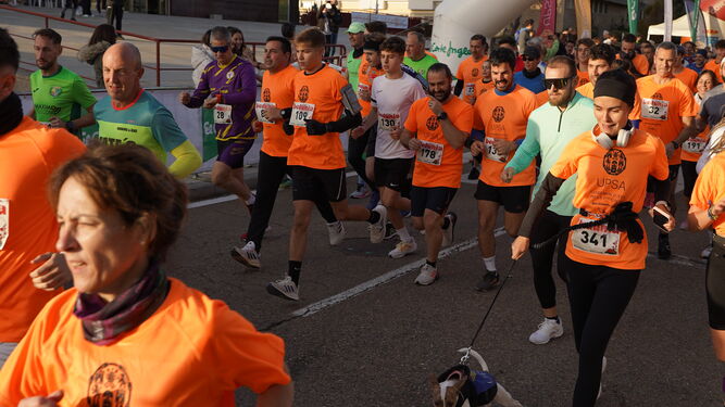 Un momento de la carrera