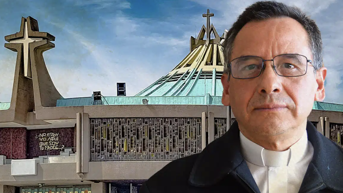 Efraín, nuevo rector de la basílica de Guadalupe