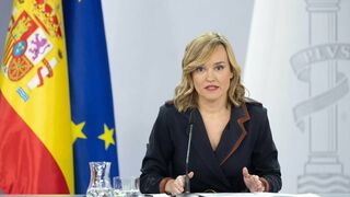 Pilar Alegría, en el Consejo de Ministros