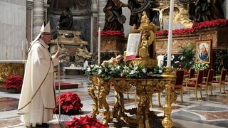 El Papa presidirá, una vez más, todas las celebraciones de la Navidad en el Vaticano