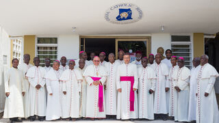 Los miembros de la Conferencia Episcopal de Ghana