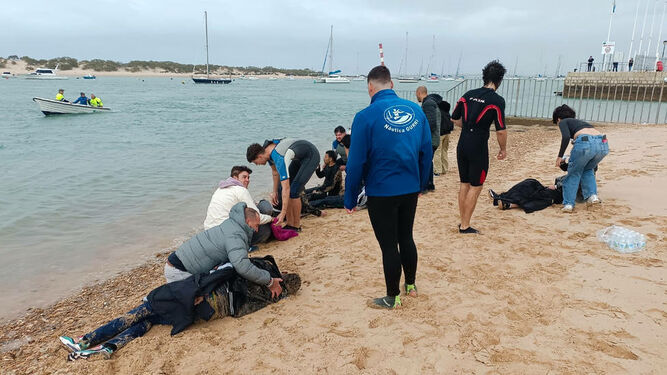 Migrantes. Rescate en la costa española