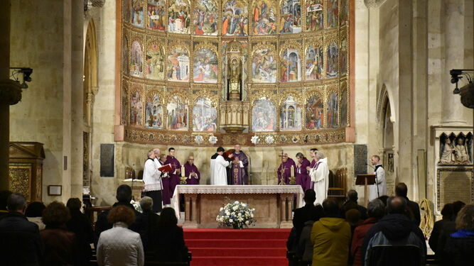 Misa por las víctimas de abusos en Salamanca