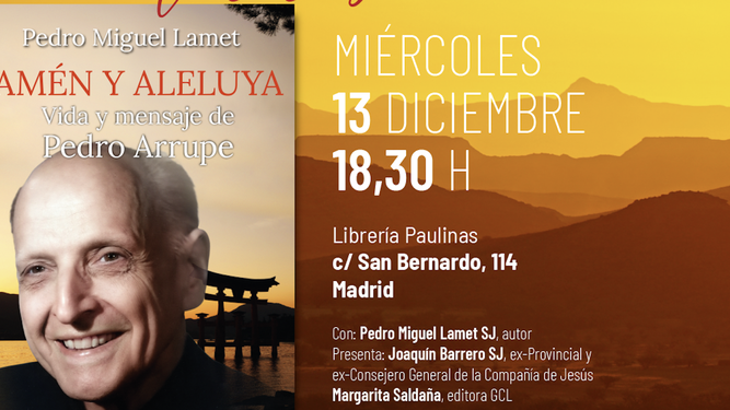 Presentación del libro de Pedro Miguel Lamet sobre el P. Arrupe