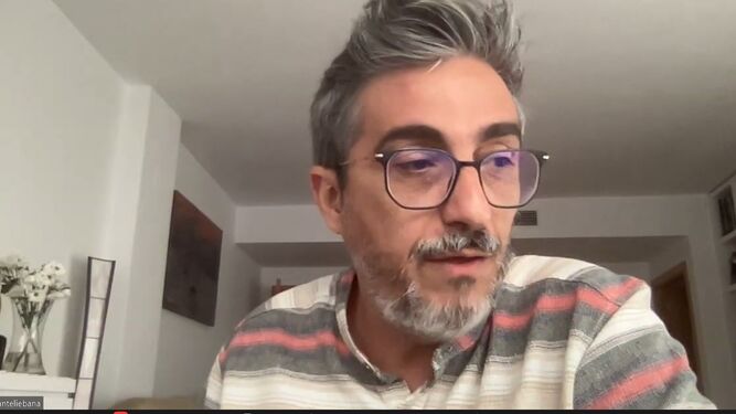 Jesús Bastante durante su intervención