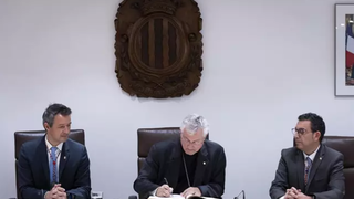 Vives con los cónsules de Andorra la Vella