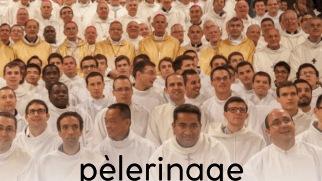 Peregrinación de seminaristas franceses a París