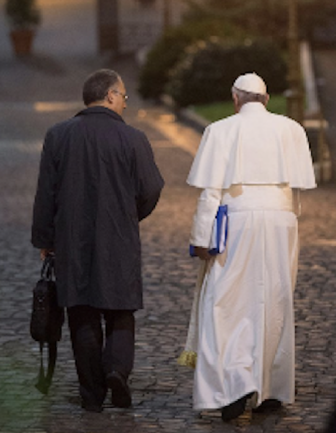 Papa y Spadaro