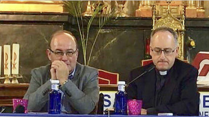 Spadaro y Vidal en San Antón